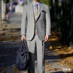 -怒马会 全麻衬西装高级定制