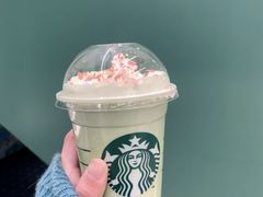 漫樱白桃风味茶拿铁-星巴克(天津滨海金元宝于家堡店)