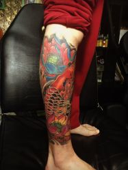 小腿鱼-北京蚩尤刺青