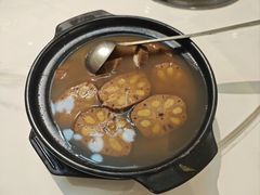 招牌扇骨煲淋莲藕-汇景花园酒家(基立下道店)