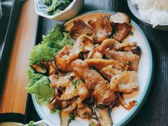 黑毛猪肉定食-炼火烤肉店