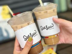 虎斑巧巧燕麦拿铁-Seesaw Coffee(苏州中心店)