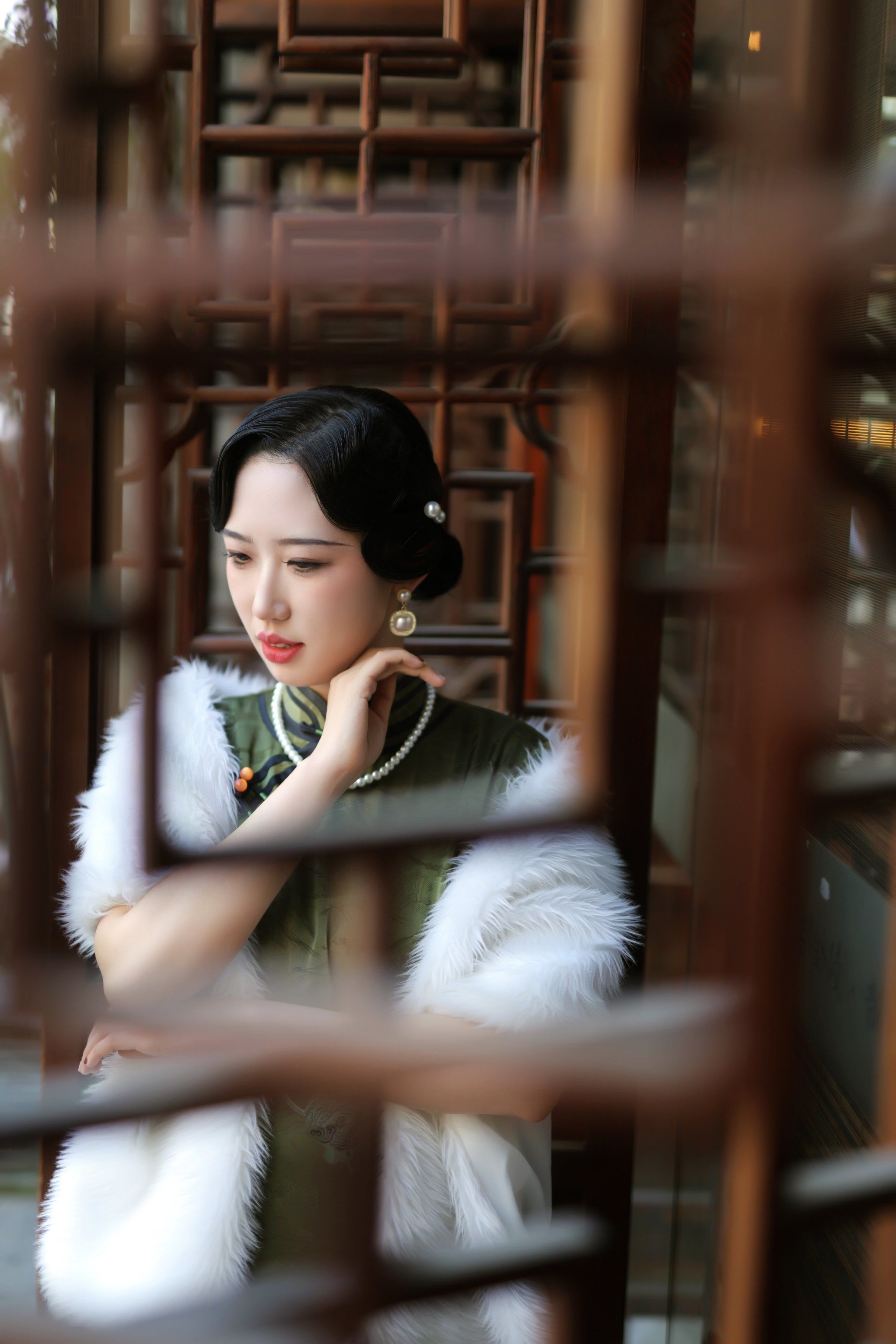 我愿称之为南京旗袍写真天花板