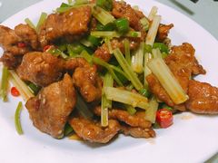 小炒黄牛肉-珍巷福地四合院菜馆(复兴门店)