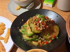 茄子烧肉沫-湘拾(壹方北馆店)