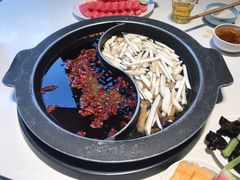 清油菌汤鸳鸯-川西坝子火锅(金沙1.0直营店)