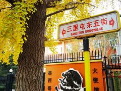 -三里屯东五街银杏大道