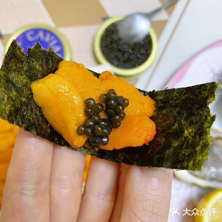 上流！宅家DIY Omakase板前海胆鱼子酱手卷