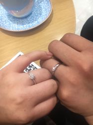 点击看大图 -钻石小鸟钻戒婚戒定制(石路店)