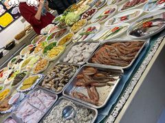 自助取餐区-杨记海鲜楼(三门黑金冠店)
