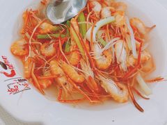白灼海虾-万山楼海鲜酒家·二十三年老字号