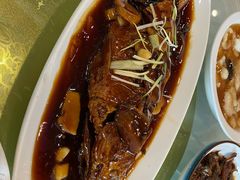干烧大黄鱼-丰泽园饭店