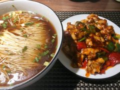 酱爆牛蛙面-十面春风·江南面馆(崇宁路店)