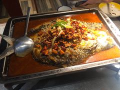 香辣凌波烤鱼-探鱼·鲜青椒爽麻烤鱼(西南商都店)