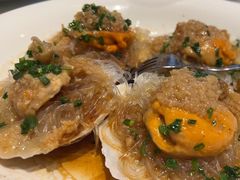 蒜蓉粉丝蒸扇贝-上海宝华喜来登酒店·采悦轩中餐厅