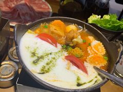芝士奶盖锅-东北烧烤·烤羊腿(天虹店)