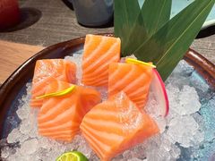 三文鱼腩刺身-炙柒Sekinana·精致日料(合生汇店)