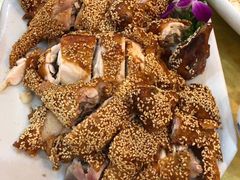 芝麻烧鸡-台山美食一绝阿四台山黄鳝饭(阿四创作店)