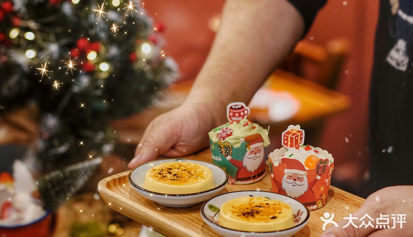 吃火锅🥘却点满了一整桌的甜品🎄🎅🏻