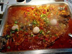 荔枝香辣清江鱼-鱼酷活鱼烤鱼(昆明路店)