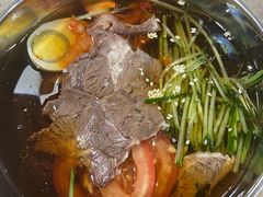 -吉林延边牛肉汤饭，大冷面
