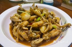 Braised Green Bullfrog