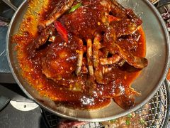 -草家酱蟹炭火烤肉店(珲春南路二店)