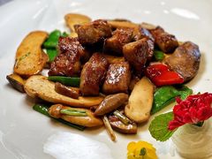 黑椒爆炒雪花牛肉粒-皇朝会.经典传统粤菜(外滩店)