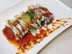 秋葵拌沙虫-黑明餐厅(白鹭洲店)
