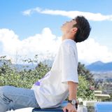 · 民宿在丽江古城北门坡的山顶，视野很好