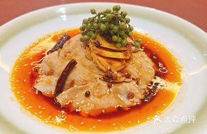 Sautéed Fresh Abalone with Peppers and Pig's Stomach