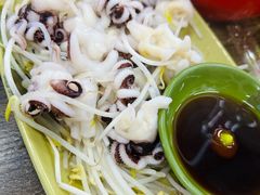 芥末白灼八爪鱼-贞姨美食·老字号海鲜大排档