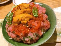 海胆金枪鱼泥三文鱼籽饭-鮨青(恒基名人购物中心店)