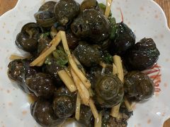 紫苏酸笋炒石螺-南记食粥坊·宵夜大排档(莲花总店)