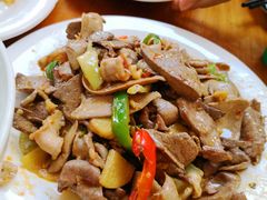 炒猪杂-阿弟早茶·家庭小炒·火锅(九村店)