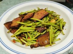 蒜苔炒腊肉-湘语·湖南家常菜(新洲店)