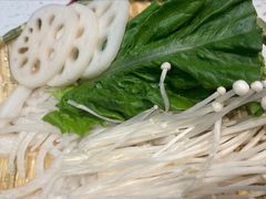 素菜拼盘-鱼酷活鱼烤鱼(南京水游城店)