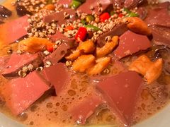 麻香鸭血肥肠-绿茶餐厅(华联万柳店)