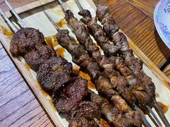 烤羊肉串-老阿妈乌海蒙餐馆(锦馨园小区店)