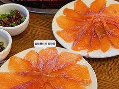 生鱼片-三文彩虹鳟鱼庄