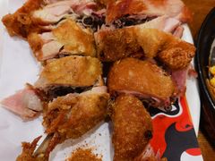 香酥炸鸡腿-老东镇啤酒屋海鲜加工·蒸汽海鲜·海鲜烧烤(台东店)