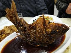 挣蹦鲤鱼-奥华餐厅·老张记(台基厂店)