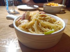 奶油培根意面-三千餐厅