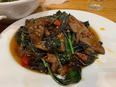 血皮菜炒猪肝-自贡盐帮菜·玩辣餐厅(樱花园西街店)