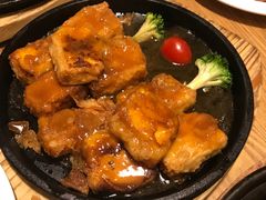 铁板鲍汁豆腐-峨嵋小镇·川菜(勒泰中心店)