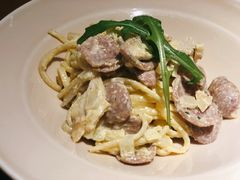 培根蘑菇奶油意面-新贝乐意大利餐厅(苏州中心店)
