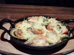 西班牙海鲜芝士焗饭-路易十三西餐厅(西关新天地店)