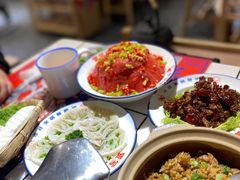 双椒鲜牛肉-喜悦小串丹东小黄牛海鲜烧烤大排档(民主广场店)