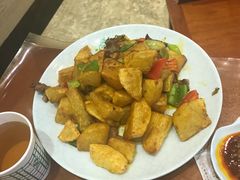 炸土豆块-清真·益鑫羊肉手抓馆(花园北街店)