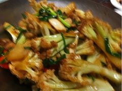 干锅花菜-老头儿油爆虾(星光一期店)